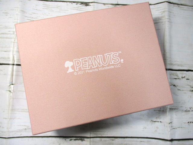 sale スヌーピー 財布 レディース 二つ折り ラウンド 本革 「オラフと