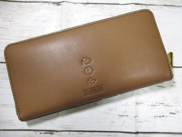 sale スヌーピー 財布 レディース 長財布 ラウンド ブランド 本革
