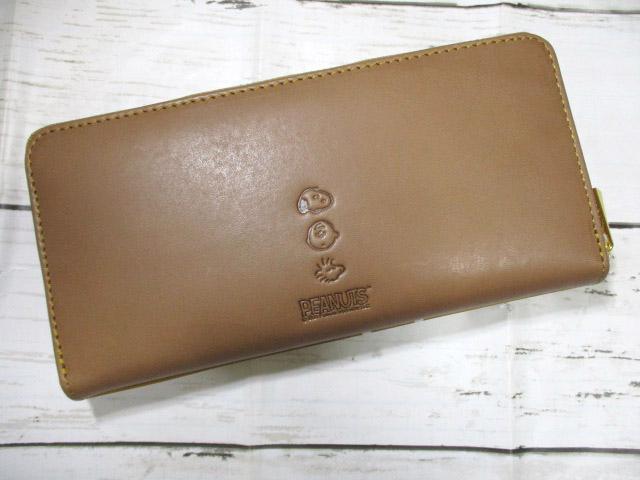 sale スヌーピー 財布 レディース 長財布 ラウンド ブランド 本革