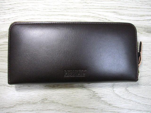 sale スヌーピー 財布 レディース メンズ 長財布 ラウンド SNOOPY 本革 