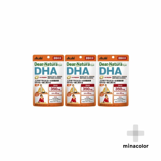 売れ筋ランキングも 60粒×3 アサヒフードアンドヘルスケア ディアナチュラスタイル DHA 60粒 20日分 ×3  admissionoffice.ge