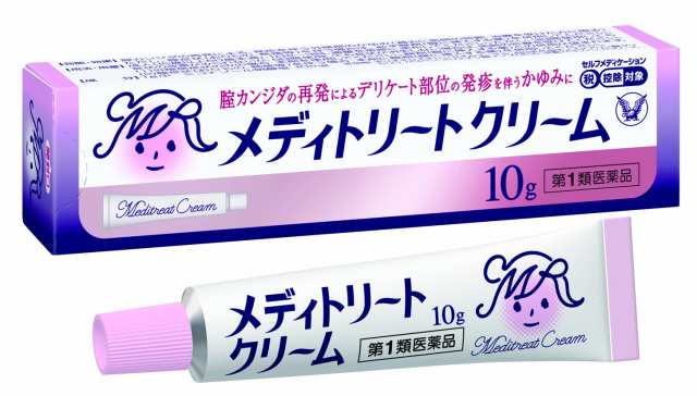 第1類医薬品 メディトリートクリーム 10g 膣カンジダ 再発治療薬 市販の通販はau Pay マーケット ミナカラ薬局