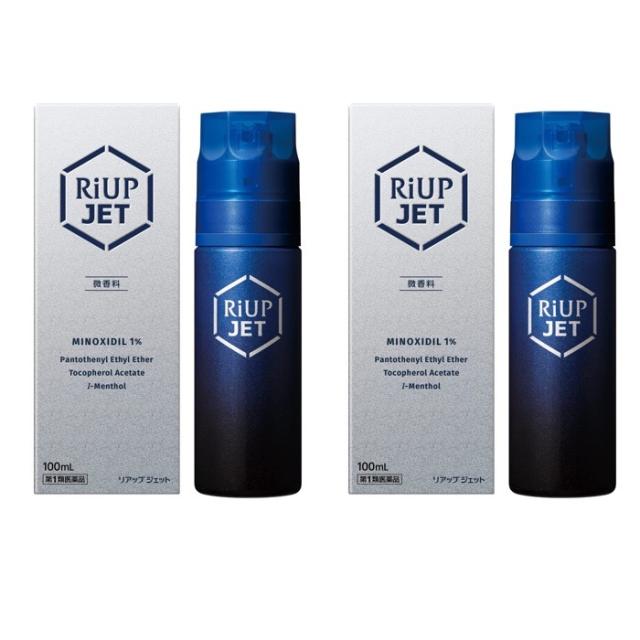 【第1類医薬品】リアップジェット 100mL×2個 育毛剤 発毛剤 脱毛予防 男性用の通販は 5,971円
