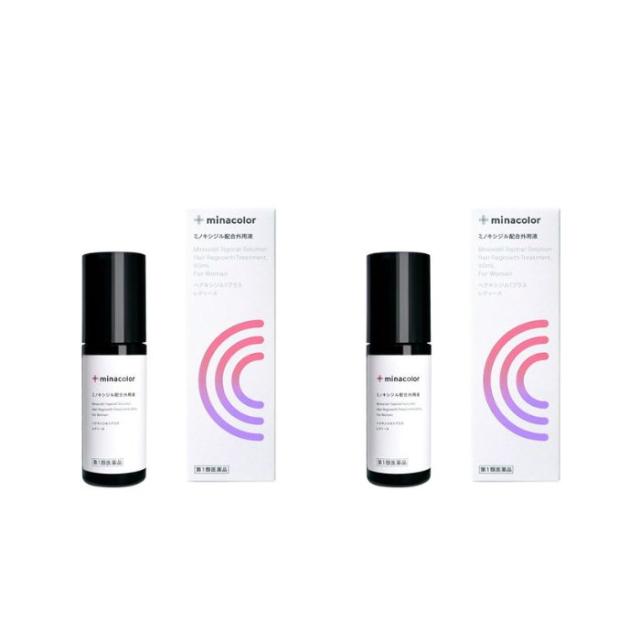 【第1類医薬品】女性用育毛剤 ヘアキシジル1プラスレディース 60ml ×2個セット 女性用 育毛剤 発毛剤の通販は