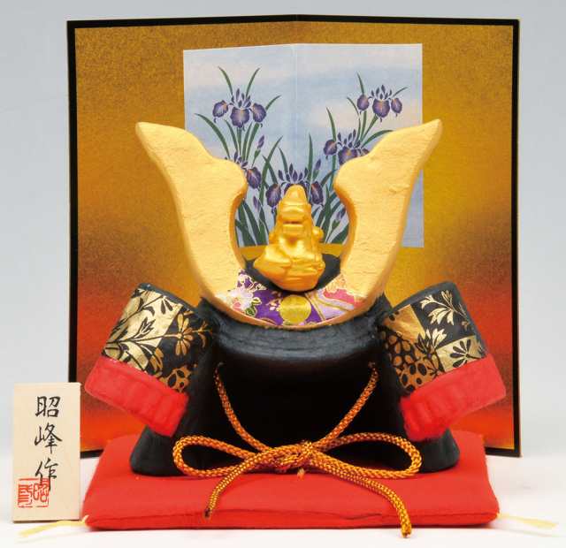 五月人形 コンパクト 和紙 小さい 兜 かぶと/ 手技工房美濃和紙平安出世兜 /こどもの日 端午の節句 初夏 お祝い 贈り物 プレゼントの通販は