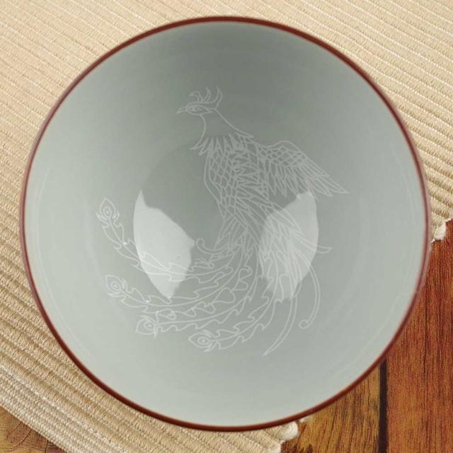 茶碗 飯碗 陶器 撥水 鳳凰 茶碗 大平 フェニックス 朱雀 純和風の通販はau Pay マーケット 美濃のちゃわん屋さん 古林恩羅院