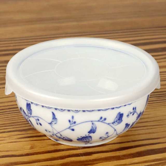 レンジパック 食器 蓋付き フタ付き 小鉢 ボウル/ ノンラップ小鉢 染付