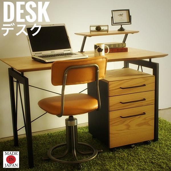 OCTA オクタ デスク　(パソコンデスク PCデスク フリーデスク 作業机 シンプル ナチュラル 天然木 木製 オーク カントリー)