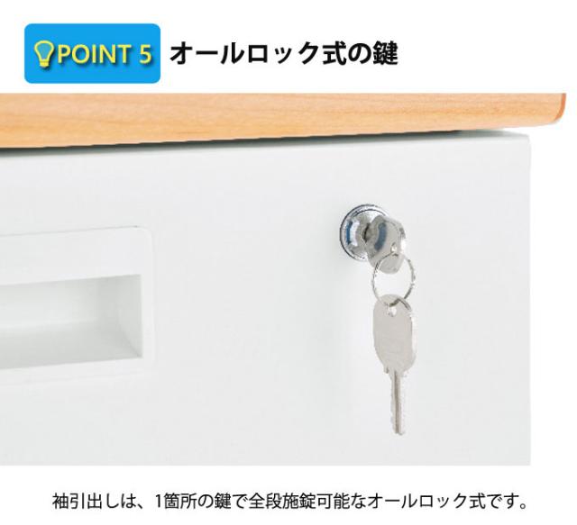 OFFICE FUNITURE オフィスファニチャー 片袖机 幅120cm　(机 テーブル デスク フリー 事務所 店舗 SOHO 法人 ホワイト グレー ナチュラル シンプル オフィス 引出し 頑丈 限定 おしゃれ おすすめ)_4