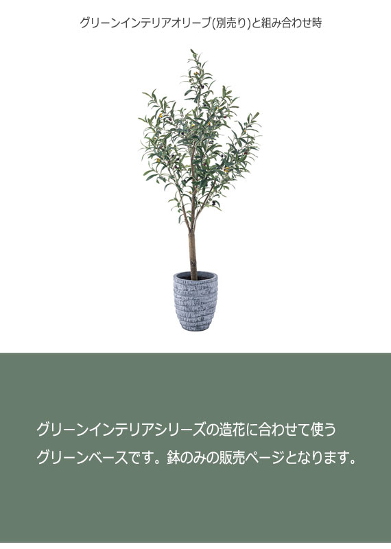Green Interior グリーンインテリア グリーンベース Eタイプ 鉢 植木鉢 プランター 収納ボックス 土台 花瓶 観葉植物 シンプル モダンの通販はau Pay マーケット Greengreen