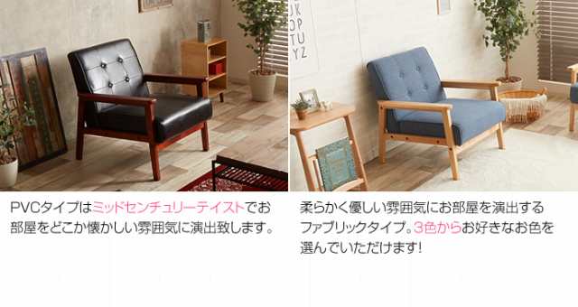 NEW RETRO ニューレトロ ソファ 1人掛け用 (sofa ソファー 1P