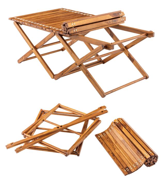 木製アウトドアフォールディングテーブル L フォールディングテーブル 折りたたみ テーブル 折り畳み 低い