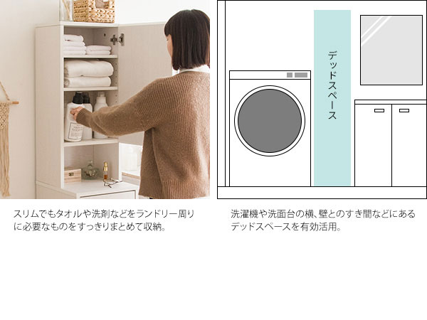 Allonge アロンジェ サニタリーチェスト 洗面所 サニタリー 隙間収納 ラック チェスト 壁面収納 ランドリー 幅35cm 北欧 大容量 ナチュの通販はau Pay マーケット Green Green