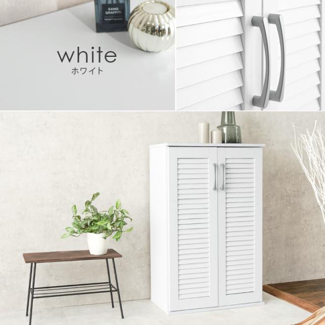 Louver Shoes Rack ルーバーシューズラック スリムタイプ 幅60cm 2点セット_15