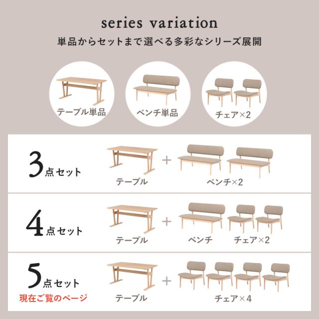 LILIA リリア ダイニング5点セット_18