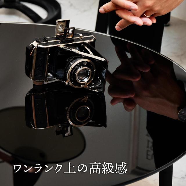 ROND ロント 円形ガラステーブル 幅75cm_1