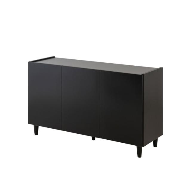 SHADOW ブラックキャビネット 幅118cm