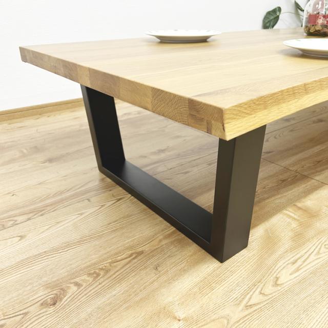 LowTable 一枚板風座卓テーブル 幅180cm_4