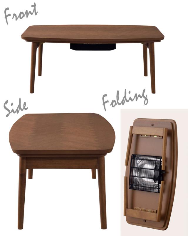 KotatsuCollection こたつテーブル Bタイプ (こたつ スクエア 角型