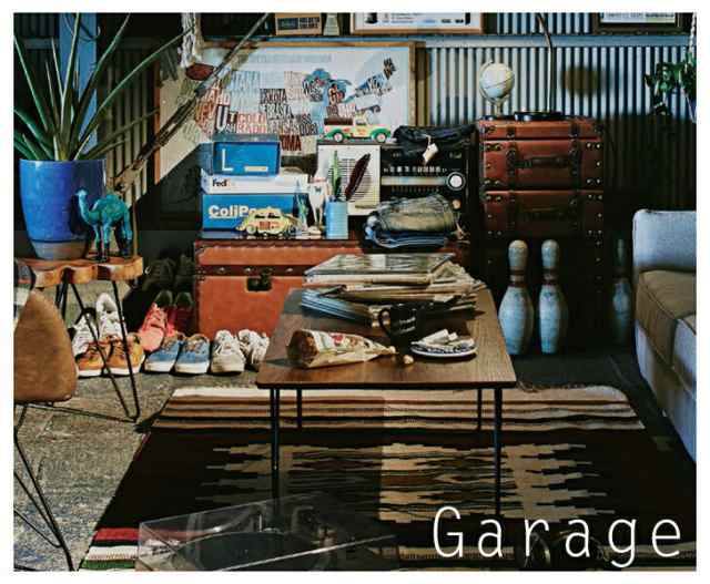 Garage ガレージ トランクスツールセット (収納,腰掛け,椅子 
