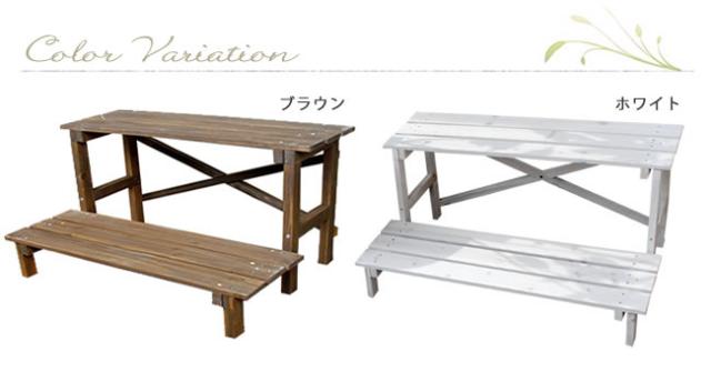 2wayフラワースタンド 2段 (花置き台 フラワーラック