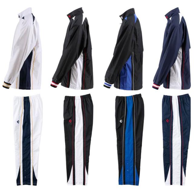 名入れ1段付き コンバース ウインドブレーカー上下 メンズ レディース