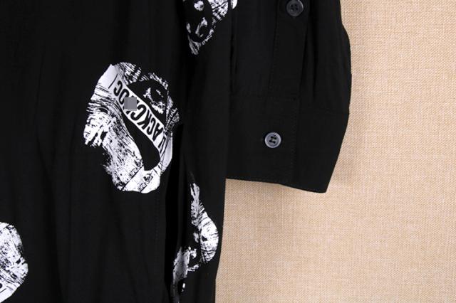 ロング丈 シャツワンピース スマイルマーク おしゃれ シンプル ワンピース Mh0012の通販はau Pay マーケット ヴァリエンテヒロ