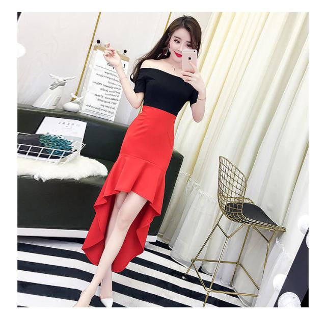 オフショルダーワンピース ドレス セクシー タイト パーティー 二次会 Mh0378の通販はau Pay マーケット ヴァリエンテヒロ