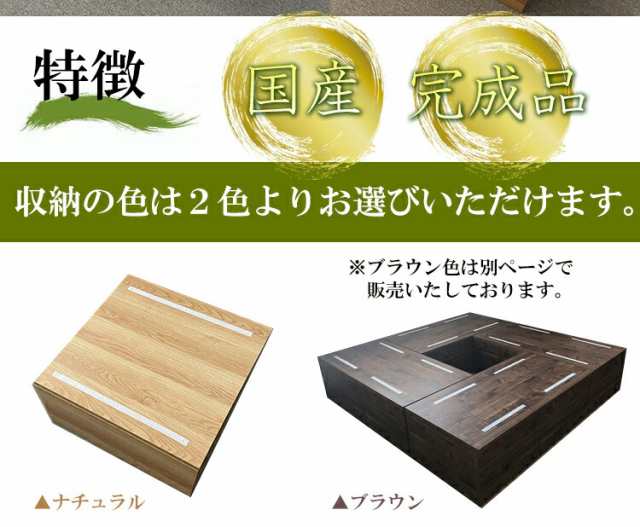 畳 ユニット 完成品 緑茶＋い草 6色（240×300 高さ40ｃｍナチュラル