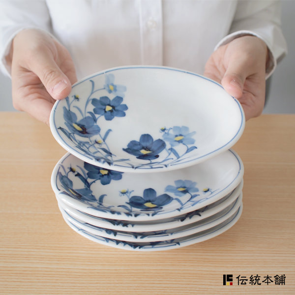 「送料無料」 九谷焼 お花畑セット ( セット プレゼント 夫婦 九谷焼 結婚 出産 内祝い 引き出物 金婚式 誕生日プレゼント )_7
