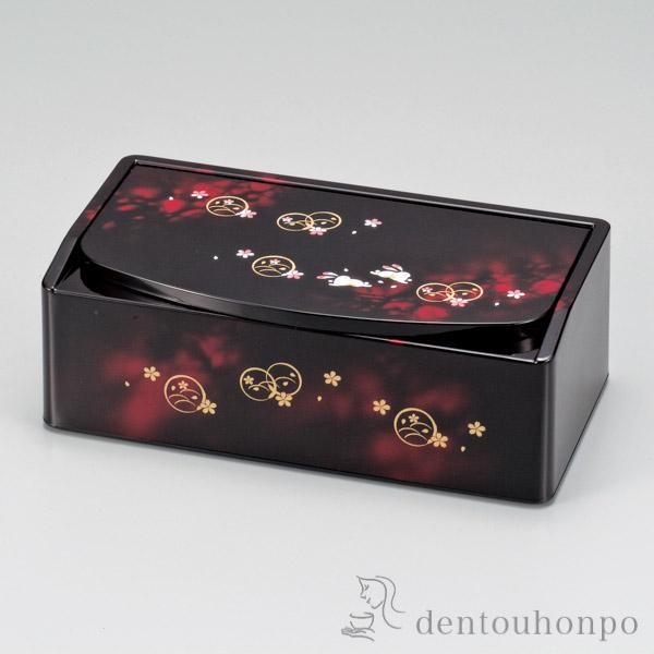 鏡付ティッシュｂｏｘ ルビー丸うさぎ 名入れ可 ティッシュボックス おしゃれ ティッシュペーパー ティッシュカバー 木製 山中漆器 の通販はau Wowma 伝統本舗