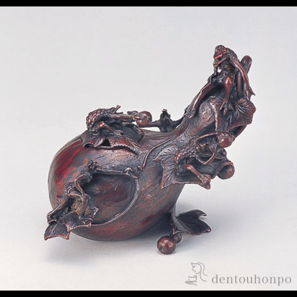 送料無料」 銅製 吉祥龍香炉 ( お香 線香 リラックス 仏具 人気 高岡