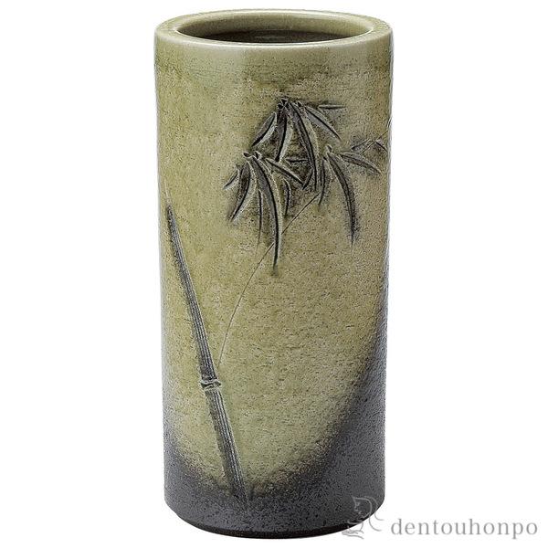 「送料無料」 傘立 笹模様 ( へちもん スリム 玄関 お店 高級 おすすめ 信楽焼 周年 創立 上場 竣工 開店 事務所移転 開業 )の通販は 13,200円