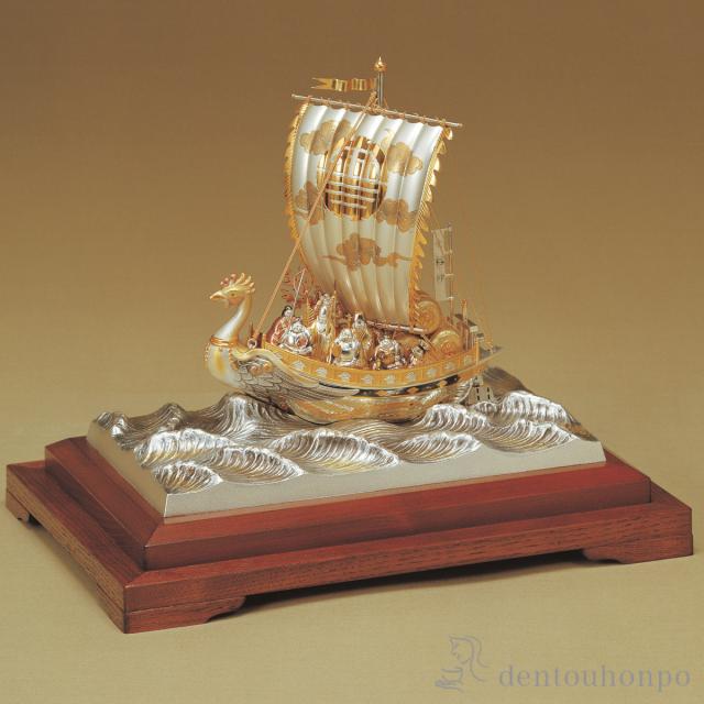 武比古　銀製宝船　七福神4号 銀製 宝船 4号(七福神) - TAKEHIKO - 武比古 - 日本の伝統工芸・関工芸
