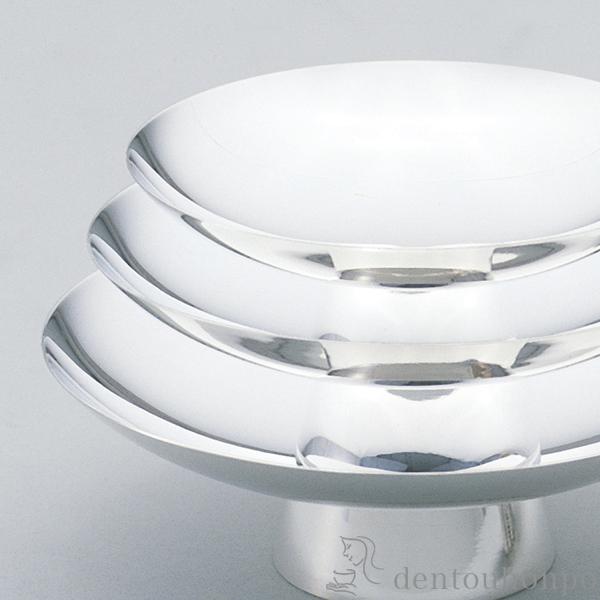 送料無料」 純銀 盃 三ッ重 D 3.5号・195g ( 木札名入れ有料 高級