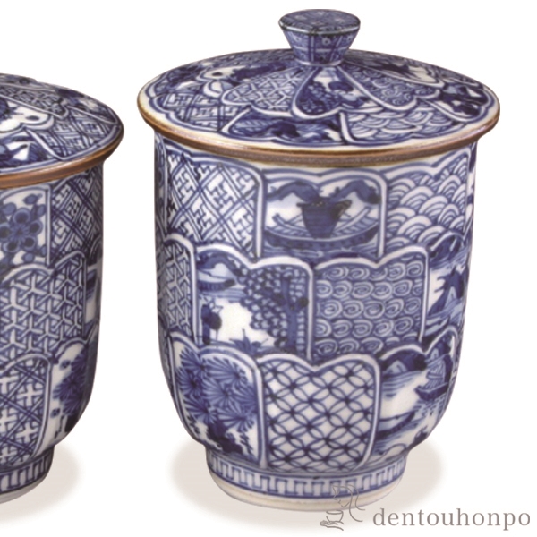 「送料無料」 蓋付組湯呑 菊彫祥瑞 ペア ( 名入れ有料 湯呑み 湯のみ セット 湯飲み おすすめ セット 清水焼 京焼 結婚 出産 )の通販は