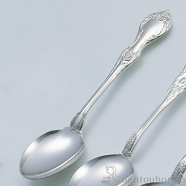 送料無料」 銀製 コーヒースプーン アレキサンダー ( 名入れ有料