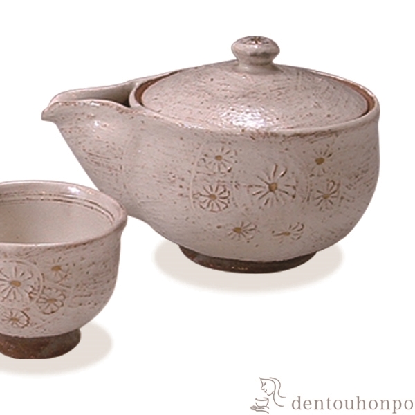 「送料無料」 小茶器揃 俵手金彩 宝瓶1個・さまし1個・碗5個セット ( 名入れ有料 初任給 プレゼント 父の日 早割 茶器セット )_2