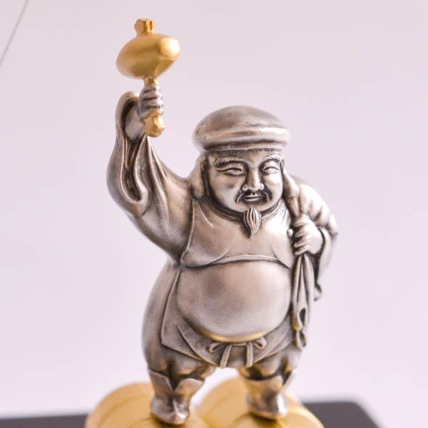 銀製 大黒天 た*ぎ様 銀製 大黒天 約893g 銀製 大黒天 約893g 2025年