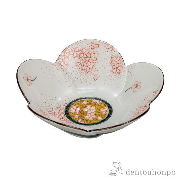 「送料無料」 鉢 春 6.5号 ( 退職祝い 定年 和食 セット おつまみ 朝食 煮物 九谷焼 結婚 出産 内祝い 引き出物 )の通販は