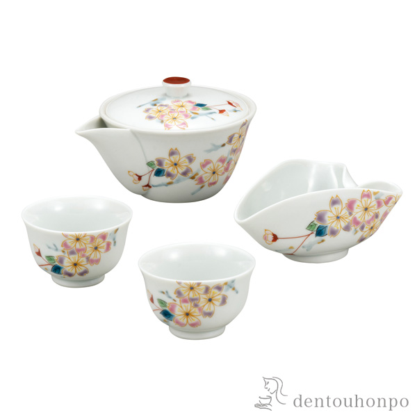 送料無料」 宝瓶揃 和桜 ( 退職祝い 定年 茶器セット 急須 送料無料」 宝瓶揃 和桜 ( 退職祝い 定年 茶器セット 急須