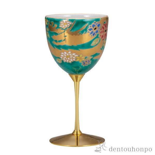 「送料無料」 ワインカップ 金龍 ( 退職祝い プレゼント 男性 女性 父 母 定年 ワインカップ 酒器 日本酒 冷酒 人気 九谷焼 結婚 )の通販は
