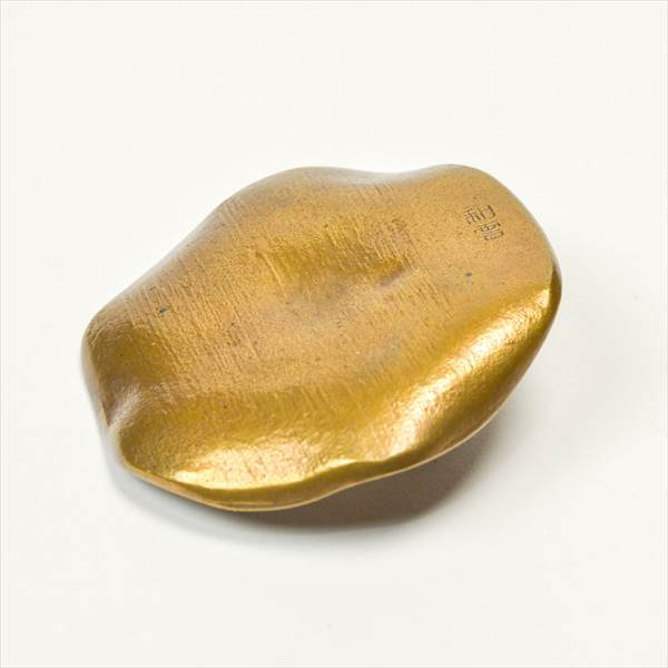 銅製 香立 蓮に蛙 大 ( お香 線香 リラックス 仏具 人気 高岡銅器 結婚