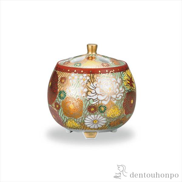 送料無料」 香炉 金花詰 2.5号 ( お香 線香 リラックス 仏具 人気