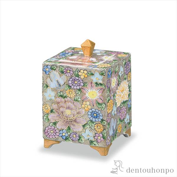 「送料無料」 香炉 花詰 4号 ( 退職祝い 定年 お香 線香 リラックス 仏具 人気 九谷焼 周年 創立 上場 竣工 上場 竣工 開店 事務所移転 )の通販は