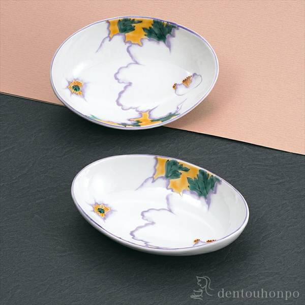 ペア鉢 牡丹 5.5号 ( 退職祝い 定年 和食 食器 おつまみ 朝食 煮物 九谷焼 結婚 出産 内祝い 引き出物 金婚式 )の通販は 7,733円