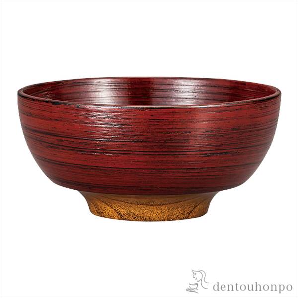 「送料無料」 平椀 刷毛目塗分 根来 ( 雑煮椀 お椀 お吸い物 味噌汁 おすすめ 山中漆器 結婚 出産 内祝い 引き出物 金婚式 )の通販は 5,742円