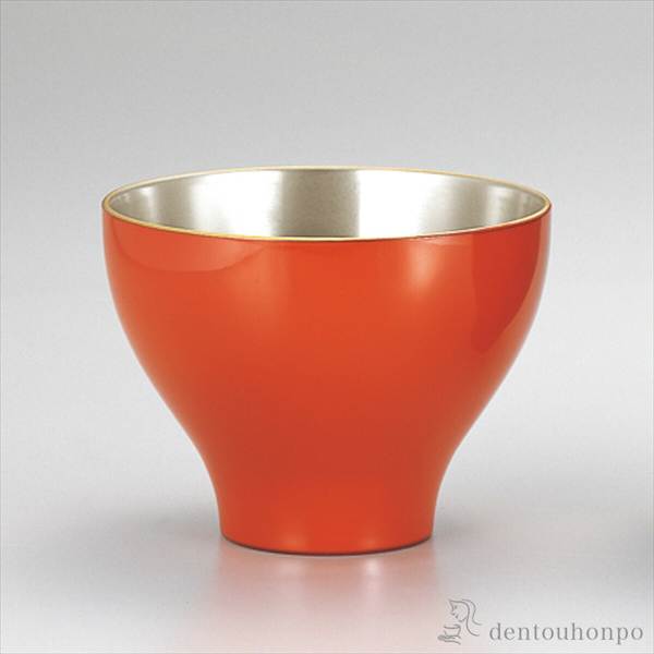 「送料無料」 カップ椀 凛 朱 ( 雑煮椀 お椀 お吸い物 味噌汁 おすすめ 越前漆器 結婚 出産 内祝い 引き出物 金婚式 )の通販は 5,192円