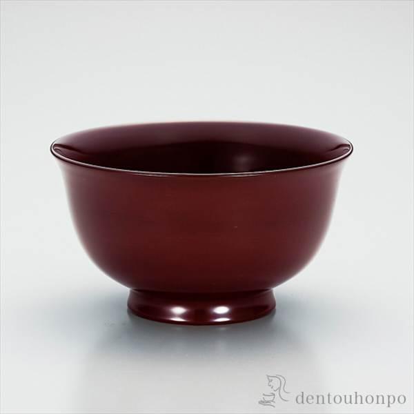 「送料無料」 応量椀 No3 朱 ( 雑煮椀 お椀 お吸い物 味噌汁 おすすめ 越前漆器 結婚 出産 内祝い 引き出物 金婚式 誕生日プレゼント )の通販は
