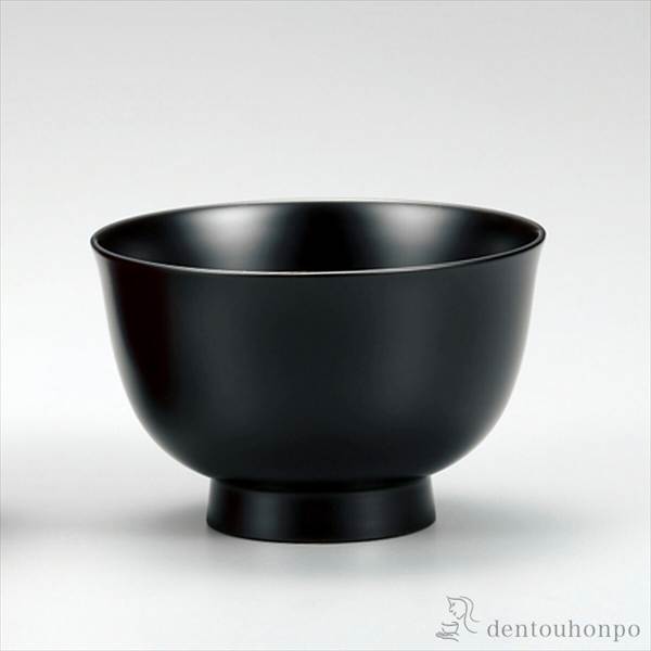 「送料無料」 端反り汁椀 黒溜 3.6号 5客 ( 雑煮椀 お椀 お吸い物 味噌汁 おすすめ 越前漆器 結婚 出産 内祝い 引き出物 )の通販は 14,300円